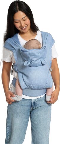 babyGap by Delta Children Legacy 3-in-1 Baby Carrier – Newborn to Toddler (Holds 7.5 to 25 lbs.), Face-in and Face-Out Baby Carrier Wrap with Lumbar Support, Ergonomic, Blush in Kuwait