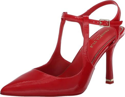 Kenneth Cole New York Women's ROMI Ankle Sling Pump, Metallic Fabric, 9.5 in Saudi Arabia