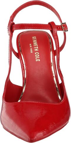 Kenneth Cole New York Women's ROMI Ankle Sling Pump, Metallic Fabric, 9.5 in Saudi Arabia