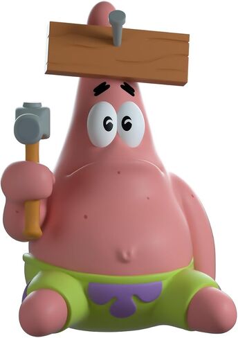 Youtooz Nail on The Head Patrick 4", Nail on The Head Patrick Vinyl Figure, Nail on The Head Patrick from Spongebob by Youtooz Spongebob Collection in Saudi Arabia