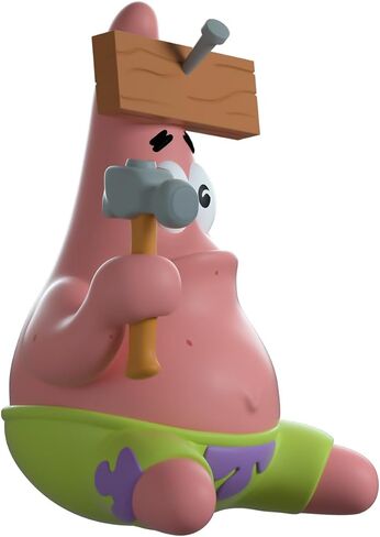 Youtooz Nail on The Head Patrick 4", Nail on The Head Patrick Vinyl Figure, Nail on The Head Patrick from Spongebob by Youtooz Spongebob Collection in Saudi Arabia