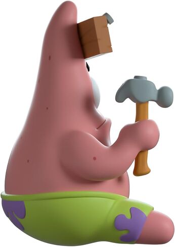 Youtooz Nail on The Head Patrick 4", Nail on The Head Patrick Vinyl Figure, Nail on The Head Patrick from Spongebob by Youtooz Spongebob Collection in Saudi Arabia