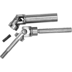 Replacement for TRA6852A, 6852X, Stainless Rear Drive Shaft Assembly Replacement Upgrade Parts for 1/10 Traxxas Hoss VXL 4x4, Rustler VXL, Slash 4x4/2WD, Slash Platinym/Ulitmate/VXL, Stampede 4x4