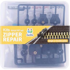 مجموعات استبدال منزلق Slider Metal Zipper Godo - Quippersize 5 7 8 Single أو مزدوج الجوانب المنزلق متاح
