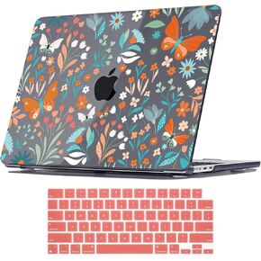 ل MacBook Air 13.6 بوصة Case M4 2025 2024 2023 2022 الإصدار A3113 A2681 A3240 ، مقالة قشرة صلبة مضادة للخلع من أجل Mac M3 M2 Air 13 بوصة ، جبال الخريف