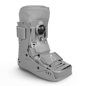 Z1 A12 Short Air Walker Ankle Fracture Boot - Orthopedic Walking Boot for Sprained Ankle - Support for Broken Foot & Stress Fracture Recovery Fits Left & Right Foot Men & Women (S)
