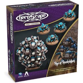 ألعاب Renegade: Heroscape: Rising Tide - Oathbound Phalanx & Oathbound Legionnaires Army التوسع - 5 منمنمات غير مصممة وبطاقات جيش 2 ، محتوى التوسع ، اللعبة الأساسية اللازمة للعب