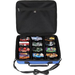 APROCA حالة سفر التخزين الصلب ، للعجلات الساخنة شاحنات الوحش 1:64 المقياس Die-Cast Ultimate Chaos 12 Pack Toy Moticlics