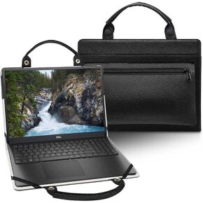 Laptop Case Cover Sleeve for Dell Inspiron 14 2-in-1 7440/Inspiron 14 2-in-1 7445 with Portable Bag with Bag Handle,Black