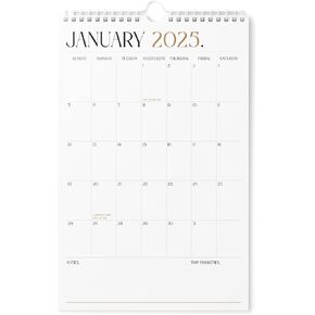 Karto Wall Calendar 2025 - Vertical 11x17 inch Runs Until June 2026 - Boost Your Productivity and Easy Planning with the Aesthetic Monthly Calendar - Boho