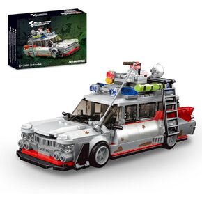 Ghost Car ECTO-1 Building Blocks Kit for Adults, Compatible with Lego Speed, Buster Race Vehicle Building Toy for Kids Boys 8-14, Creative Christmas Birthday Gift for Ghost Bus Movie Fans (646 PCS)