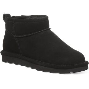 BEARPAW Women's Shorty Graphite Size 12 | Women's Ankle Boot | Women's Slip On Boot | Comfortable Winter Boot in Kuwait