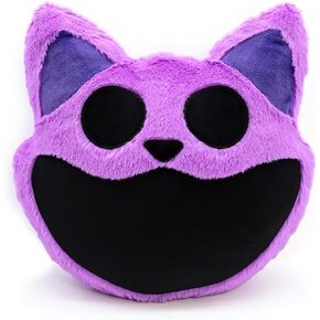 المخلوقات المبتسمة Catnap Plush Pillow ، وسادة الجسم الحصرية 14 بوصة ، البضائع المرخصة رسميًا بناءً على اللعبة الشائعة