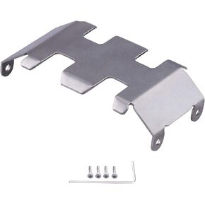 Hobbypark Stainless Steel SCX24 حماية واقي لوحة التزلج على SCX24 المحوري Classiator Chevrolet C10 Deadbolt Wrangler Jlu B17 Betty Bronco ترقيات