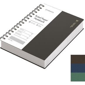 emshoi 2 Pack A5 SPOON BOFBER COLLEGE حكمت مجلة مبطنة ، 300 صفحة/150 ورقة ، ورقة سميكة 100GSM ، غلاف مقاوم للماء ، لنساء المدارس المكتبية يعملون في كتابة الملاحظات