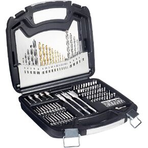 Carbide Drill Bit Set and Allen Wrench Hex Drill Bits Tool Kit Organizer for Cordless Drill Impact Drive Masonry Drill Bit Set (246PCS)