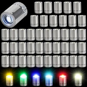48 Pcs Miniature LED Lights Multicolor Mini LED Lights Bulk Small Tiny Decoration Lights for Dollhouse Hand Craft Party Supplies