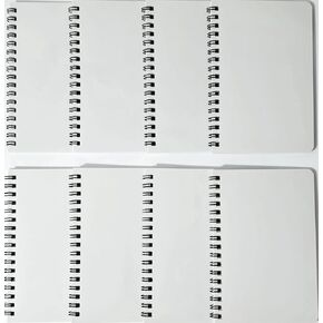 Spiral Notebook 4Pack Pocket Notebook 4.2"x 6.1" Pocket Notepad Small Notebook (4Pack Spiral Notebook)