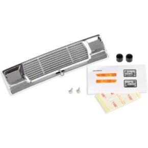 Traxxas Grill, Bigfoot No. 1, Chrome Finish w/ Decals 3656