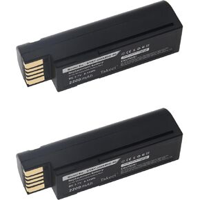 بطارية بديلة 2200 مللي أمبير في الساعة لحمار Zebra BT-000341-01 82-166537-01 متوافقة مع Zebra DS3600 DS3678 LI3600 LI3678 LS3600 LS3678 ماسحة باركود محمولة محمولة