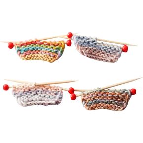 PURPLELILY 1/12 Miniature Dollhouse Simulation Thick Knitted Sweater Knitting Model Dollhouse Ornament Accessories