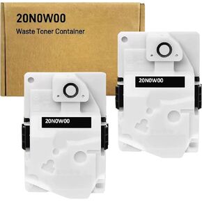 20N0W00 Waste Toner Container Replacement for Lexmark 20N0W00 Waste Toner Bottle, Compatible with Lexmark C3224dw, C3326dw, CS331dw, CX331adwe, MC3224adwe, MC3224dwe, MC3326adwe Printer (2 Pack)