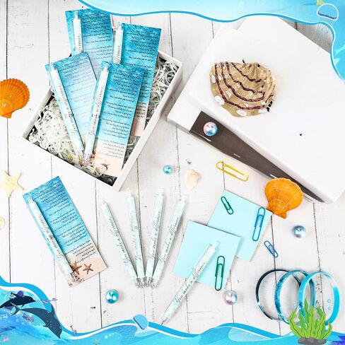 10 Sets Starfish Story Gifts You Make a Difference Ballpoint Pens Motivational Cards Silicone Wristbands Bracelets Thank You Gift for Employee Coworker Volunteer Team Staff in Saudi Arabia