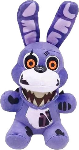 8 inch Five Nigh-Plush Nightmare Bonnie,Foxy, Freddy Fazbear Plush FNAF Plushies Set for Game Fans,Kids, Girls, Boys in Saudi Arabia