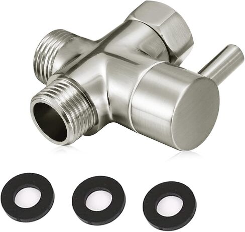 Solid Brass 3-way G1/2 Shower Diverter in Saudi Arabia