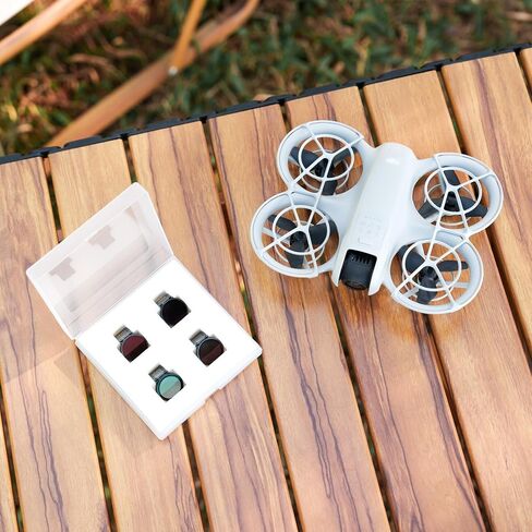 JJC Neo Drone CPL ND Filter Set, CPL ND8 ND16 ND32 ND64 Polarizing Neutral Density Filters Kit for DJI Neo Drone Fly More Combo, Multi Coated HD Optical Glass Filter with Lightweight Aluminum Frame in Kuwait