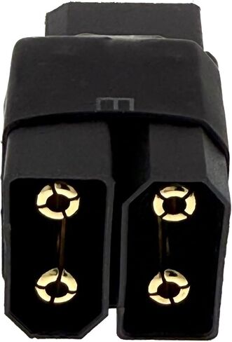 BackBayRC - Stealth Series: All Black No Wire XT90 Serial Lipo Battery Adapter in Saudi Arabia