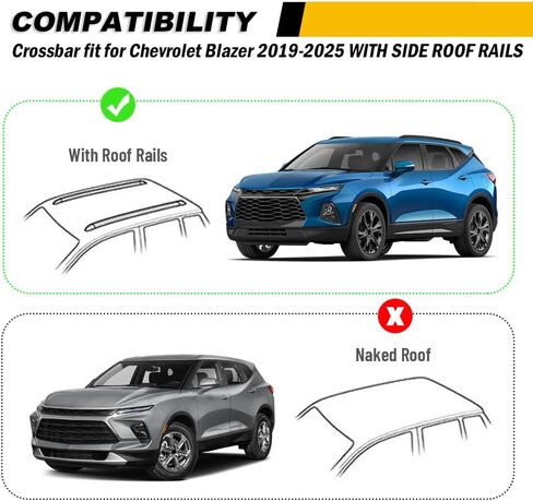 220lbs Cross Bar Roof Rack Fit for Honda CR-V CRV 2017-2022 with Flush ROOF Rails Cargo Bar Carrier Crossbar Rooftop Accessories in Kuwait