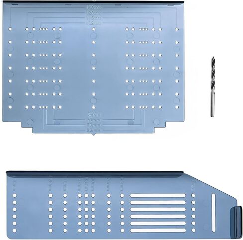Ravinte Cabinet Door & Drawer Hardware Installation Template Kit Include Drill Bit Mounting Template for Cabinet Knob, Cabinet Pulls in Kuwait