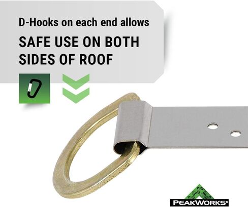 Peakworks Fall Protection V8229100 Industrial/Construction Reusable Roof Anchor Bracket, مفصل, OSHA/ANSI Compliant, Temporary, Red (مسامير مرساة تباع منفصلة) in Kuwait