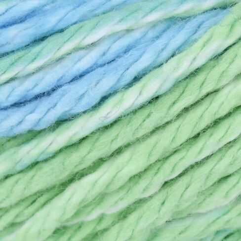 Lily Sugar 'N Cream Super Size Stripes Yarn, 2.5 Ounce, Country, Single Ball in Saudi Arabia