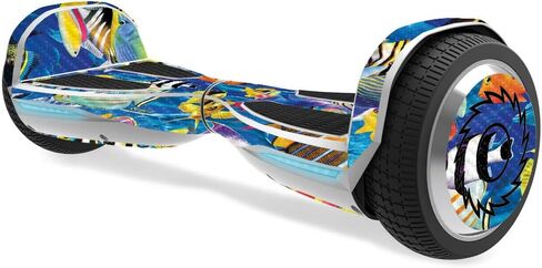 MightySkins Carbon Fiber Skin for Razor Hovertrax 1.5 Hover Board - Fruit Water | Protective, Durable Textured Carbon Fiber Finish | Easy to Apply, Remove, and Change Styles | Made in The USA in Kuwait