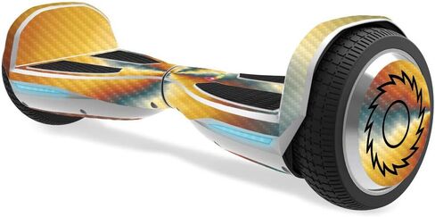 MightySkins Carbon Fiber Skin for Razor Hovertrax 1.5 Hover Board - Fruit Water | Protective, Durable Textured Carbon Fiber Finish | Easy to Apply, Remove, and Change Styles | Made in The USA in Kuwait