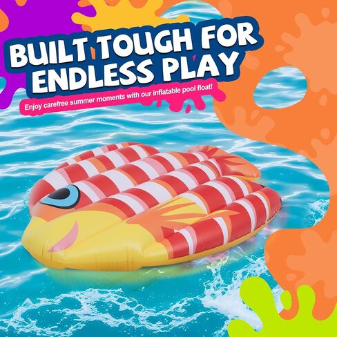 DIMAR GARDEN Inflatable Pool Float Lounger, Adult Pool Raft Floaties in Saudi Arabia