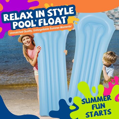 DIMAR GARDEN Inflatable Pool Float Lounger, Adult Pool Raft Floaties in Saudi Arabia