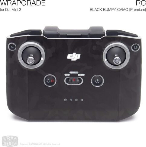 Wrapgrade Skin Sticker Set Compatible with DJI Mini 2 | Remote Controller (Caribbean Blue) in Saudi Arabia