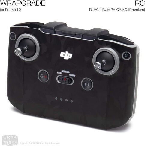 Wrapgrade Skin Sticker Set Compatible with DJI Mini 2 | Remote Controller (Caribbean Blue) in Saudi Arabia