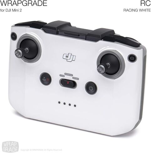 Wrapgrade Skin Sticker Set Compatible with DJI Mini 2 | Remote Controller (Caribbean Blue) in Saudi Arabia