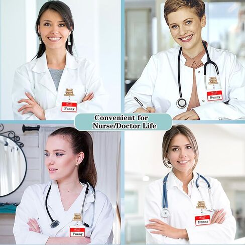 Funny Nurse Nursing Badge Reel Holder Clip Retractable Treat People with Kindness ID Badge Holder Clip Pink Acrylic Name Badge Clip Medical RN CNA Office Hospital Worker Accessories in Saudi Arabia