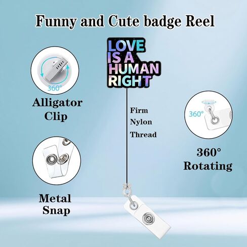 Funny Nurse Nursing Badge Reel Holder Clip Retractable Treat People with Kindness ID Badge Holder Clip Pink Acrylic Name Badge Clip Medical RN CNA Office Hospital Worker Accessories in Kuwait
