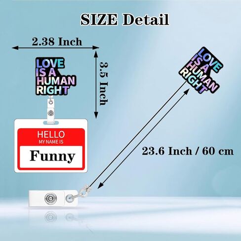 Funny Nurse Nursing Badge Reel Holder Clip Retractable Treat People with Kindness ID Badge Holder Clip Pink Acrylic Name Badge Clip Medical RN CNA Office Hospital Worker Accessories in Kuwait