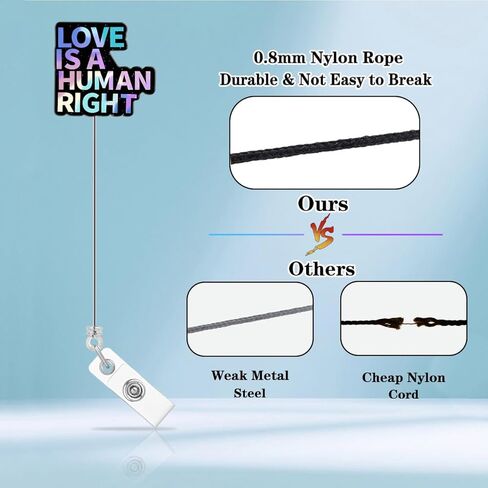 Funny Nurse Nursing Badge Reel Holder Clip Retractable Treat People with Kindness ID Badge Holder Clip Pink Acrylic Name Badge Clip Medical RN CNA Office Hospital Worker Accessories in Kuwait