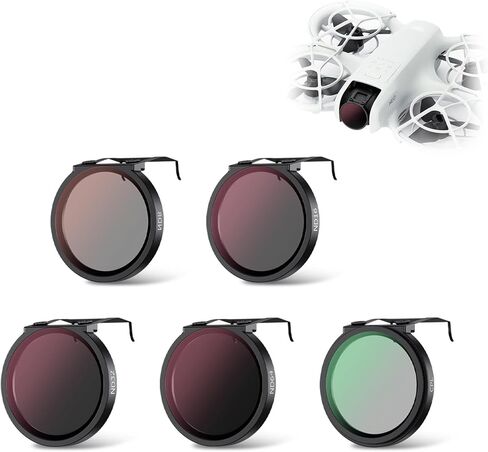 JJC UV Filter Compatible with DJI NEO Drone, Multi-Coated Drone UV Protection Filter with HD Optical Glass & Ultra Lightweight Aluminum in Saudi Arabia