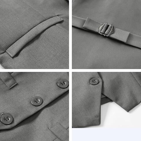 Foucome Womens Vest Fashion Casual Suit Vest Versatile Racerback Waistcoat Vest Tops for Women in Kuwait
