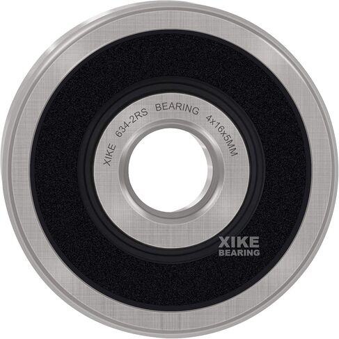XiKe 10 قطع 6301-2RS محامل سدادة مطاطية مزدوجة 12x37x12 مم، أداء مستقر ومشحم مسبقًا وفعالة من حيث التكلفة، محامل كروية ذات أخدود عميق. in Kuwait
