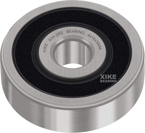 XiKe 10 قطع 6301-2RS محامل سدادة مطاطية مزدوجة 12x37x12 مم، أداء مستقر ومشحم مسبقًا وفعالة من حيث التكلفة، محامل كروية ذات أخدود عميق. in Kuwait